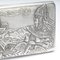Russisches panslawisches Zigarettenetui aus massivem Silber, 1880er 5