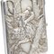 20th Century Russian Pan Slavic Solid Silver Cigarette Case 5