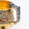 19th Century Imperial Russian Solid Silver-Gilt Enamel Tea Glass Holder, 1880s, Image 3