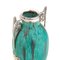 20th Century French Silver Mounted Flambe Glazed Vase, Paris, 1900s, Image 8