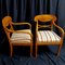 Biedermeier Armrest Chairs, Set of 2, Image 1