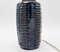 Blue Black Ceramic Model 1034 Table Lamp Base from Søholm, 1960s, Image 3