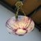 French Art Nouveau Enameled Ceiling Lamp 5