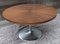 Vintage Round Coffee Table With Chromed Aluminum Stand, 1960s 5