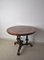 Victorian Burr Walnut, Mahogany & Ebony Circular Centre Table, Image 3