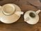 Mid-Century Modern Italian Modernist Stackable Tea Set in Ceramic from SC3, 1970s, Set of 9 7