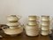 Mid-Century Modern Italian Modernist Stackable Tea Set in Ceramic from SC3, 1970s, Set of 9, Image 2
