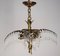 Lámpara de araña en forma de palmera de Josef Hoffmann para Bakalowits, Imagen 1
