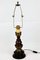 Vintage Wood and Brass Table Lamp 5