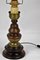 Vintage Wood and Brass Table Lamp 2