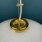 Large Italian Swirl Murano Glass Pendant Lamp, 1980s 6