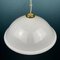 Large Italian Swirl Murano Glass Pendant Lamp, 1980s 12