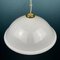 Large Italian Swirl Murano Glass Pendant Lamp, 1980s, Image 12