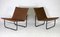 Steel and Canvas Chocolate Chairs from Kebe, Denmark, 1975s, Set of 2 32