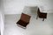 Steel and Canvas Chocolate Chairs from Kebe, Denmark, 1975s, Set of 2 6