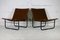 Steel and Canvas Chocolate Chairs from Kebe, Denmark, 1975s, Set of 2 19