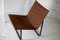 Steel and Canvas Chocolate Chairs from Kebe, Denmark, 1975s, Set of 2 10