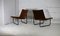 Steel and Canvas Chocolate Chairs from Kebe, Denmark, 1975s, Set of 2 9