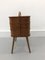Mueble de costura de madera, años 60, Imagen 13