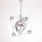 Sputnik Chandelier in Chromed Metal by Goffredo Reggiani, 1970s 3