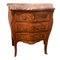 Commode à Tiroirs Louis XV avec Plateau en Marbre, Fin 19ème Siècle 1