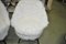 Mid-Century White Faux Fur Lounge Chair, 1950s Set of 2 8