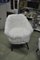 Mid-Century White Faux Fur Lounge Chair, 1950s Set of 2 6