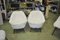 Mid-Century White Faux Fur Lounge Chair, 1950s Set of 2, Image 2
