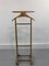 Mid-Century Italian Beech and Brass Suit Rack from Fratelli Reguitti, 1950s, Image 6
