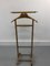 Mid-Century Italian Beech and Brass Suit Rack from Fratelli Reguitti, 1950s, Image 1