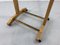 Mid-Century Italian Beech and Brass Suit Rack from Fratelli Reguitti, 1950s 11