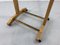 Mid-Century Italian Beech and Brass Suit Rack from Fratelli Reguitti, 1950s, Image 11