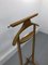 Mid-Century Italian Beech and Brass Suit Rack from Fratelli Reguitti, 1950s, Image 3