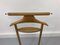 Mid-Century Italian Beech and Brass Suit Rack from Fratelli Reguitti, 1950s, Image 8