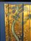 Oriental Four Panel Folding Screen in Lacquered Gold, 1980s 4