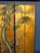 Oriental Four Panel Folding Screen in Lacquered Gold, 1980s 10