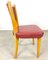 Chaises de Salle à Manger Rouges, Suède, 1940s, Set de 8 11