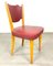 Swedish Red Dining Chairs, 1940s, Set of 8 12