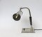 Art Deco Nickel Plated and Black Wood Piano Table Lamp, Image 4