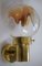 Vintage Murano Glass Wall Light 3