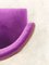 Art Deco Italian Purple Velvet Armchair by Ernesto Lapadula 5