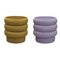 Pompa Poufs by Houtique, Set of 2 2