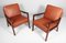 Lounge Chairs by Ole Wanscher for France & Søn / France & Daverkosen, Set of 2 2