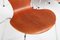 Esszimmerstühle von Arne Jacobsen für Fritz Hansen, 6er Set 5