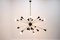 Huge Mid-Century Chandelier from Stilnovo, Italy, 1960s, Image 10