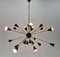 Huge Mid-Century Chandelier from Stilnovo, Italy, 1960s, Image 3