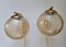 Mid-Century Brass Wall Lamps, Germany, 1970s, Set of 2 2