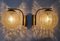 Mid-Century Brass Wall Lamps, Germany, 1970s, Set of 2, Image 11
