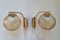 Mid-Century Brass Wall Lamps, Germany, 1970s, Set of 2, Image 7