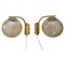 Mid-Century Brass Wall Lamps, Germany, 1970s, Set of 2, Image 1